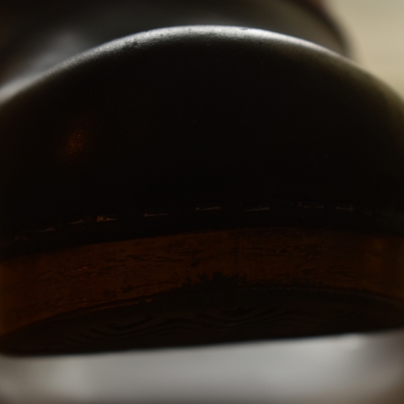 Black Dansko Clogs Lace Detail - Picture 4 of 6